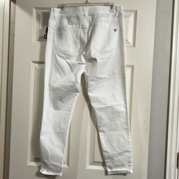 Democracy Ab Solution Ankle Skimmer Distressed White Size 12P - Picture 4 of 13